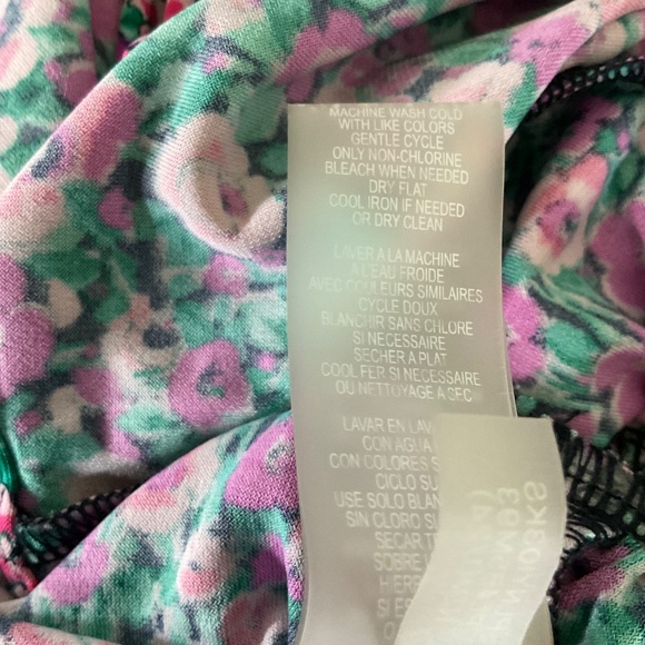 Women's Harper Rose Ruffle Sleeve & Skirt Ditsy Floral Print Mini Dress - Picture 7 of 8